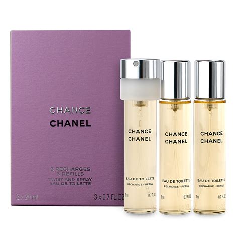 chanel chance twist and spray refill|chanel chance 20ml refill.